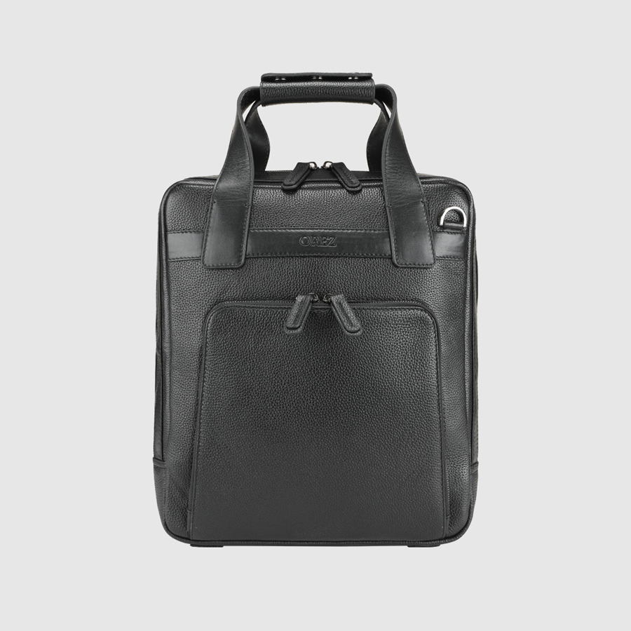 کیف اداری مردانه LEON SATCHEL-image-color-مشکی - مشکی